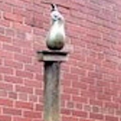 John Van Alstine - Column XII (Strange Fruit), Sculpture 1999