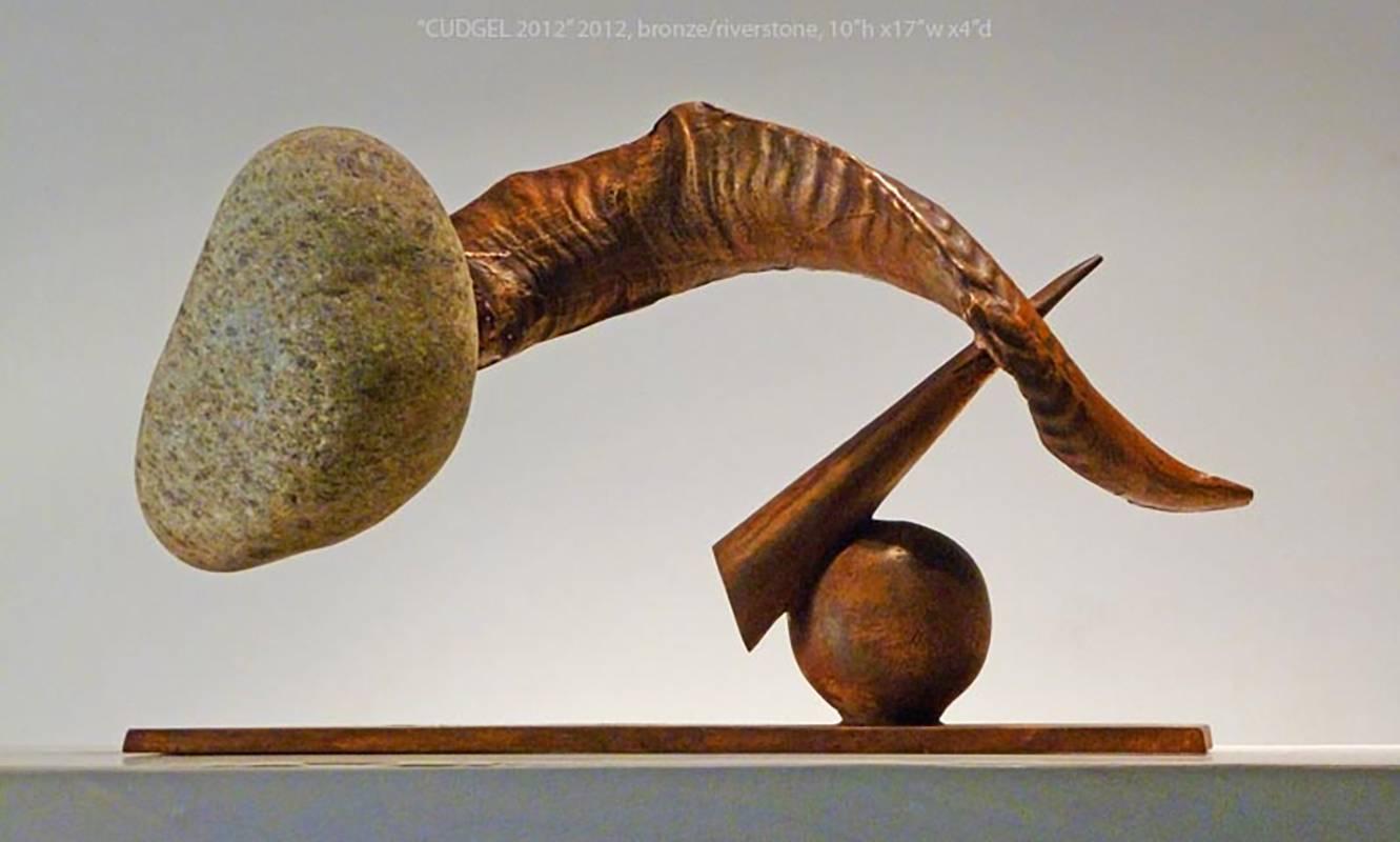 John Van Alstine - CUDGEL 2012, Sculpture 2012 For Sale 1