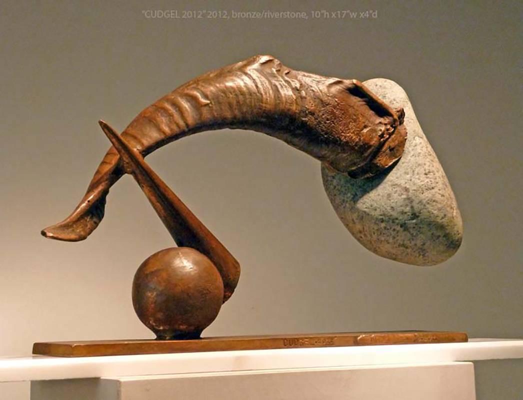 John Van Alstine - CUDGEL 2012, Sculpture 2012 For Sale 2