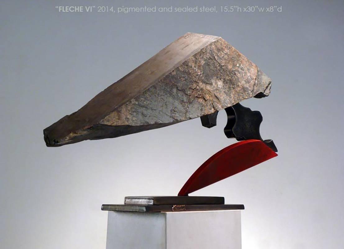 John Van Alstine - Fleche VI, Sculpture 2014 For Sale 4