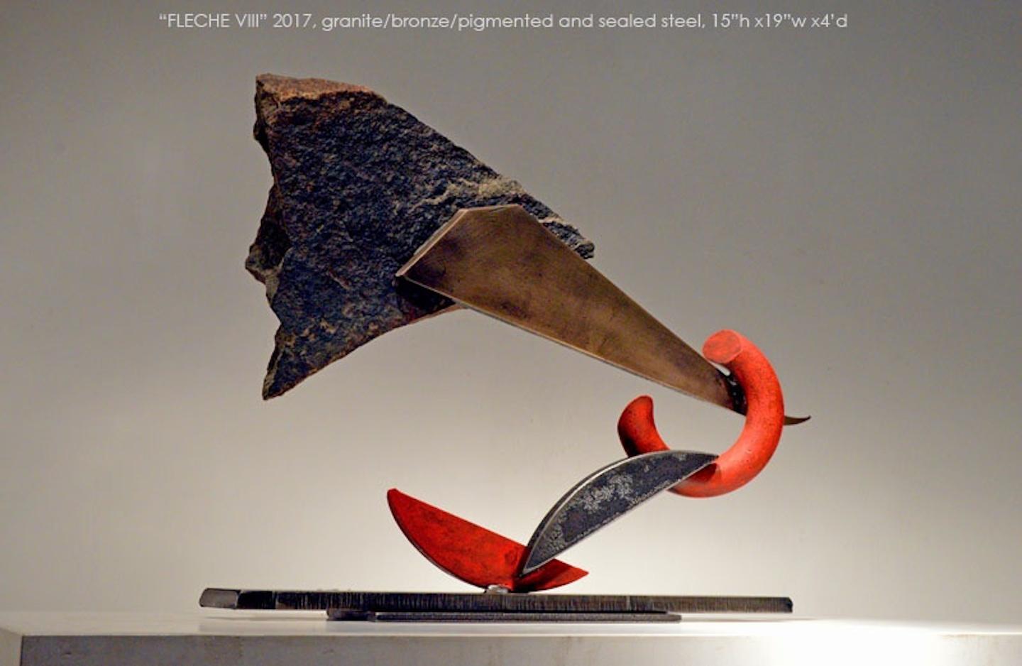 John Van Alstine - Fleche VIII, Sculpture 2017 For Sale 2