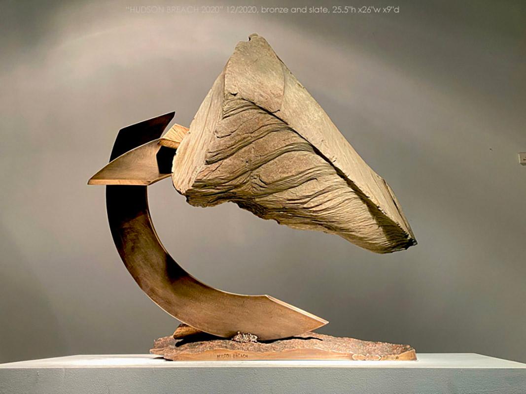 John Van Alstine - Hudson Breach, Sculpture 2020