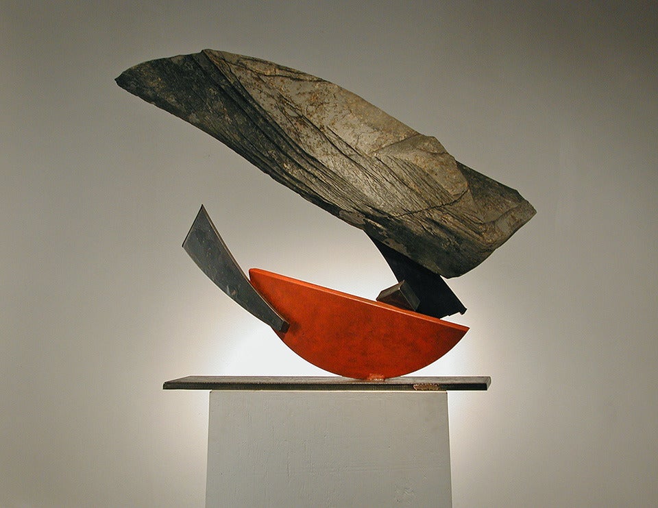 John Van Alstine - Icarus (Frail Wings of Vanity), Sculpture 2010