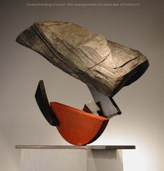 John Van Alstine - Icaro (Ali fragili della vanità), scultura 2010