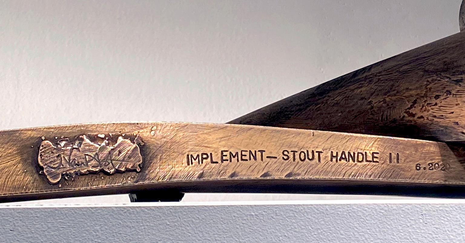 John Van Alstine, Implement Stout Handle II, Sculpture 2020 For Sale 4