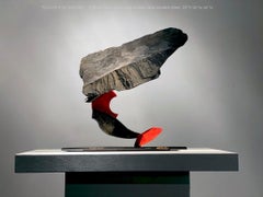 John Van Alstine, Lunge 9-22 (Red Tail), Sculpture 2022