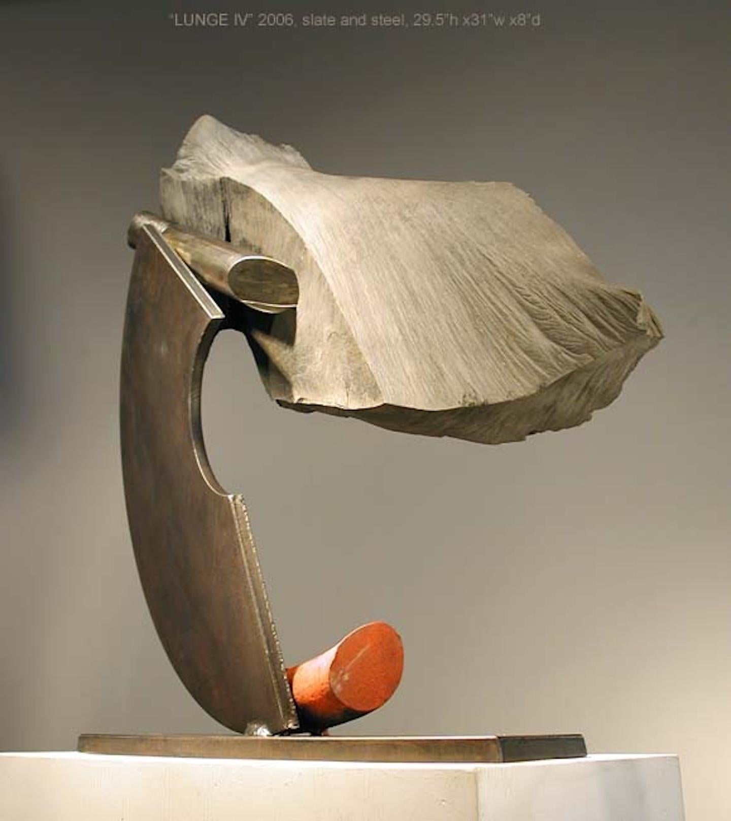 John Van Alstine - Lunge IV (Red Tail), Sculpture 2006 For Sale 7