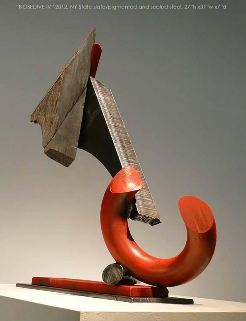 John Van Alstine – Nosedive IV, Skulptur 2012 im Angebot 1