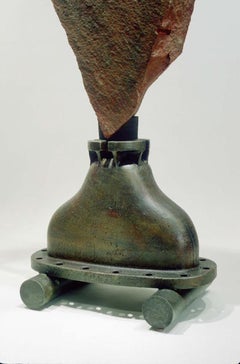 John Van Alstine, ON THE EDGE I (ARTIST'S PASSAGE), Sculpture