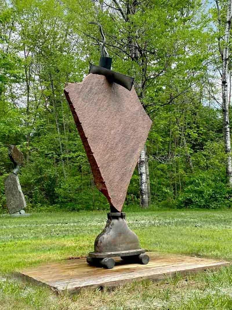 John Van Alstine, ON THE EDGE I (ARTIST'S PASSAGE), Sculpture in vendita 2