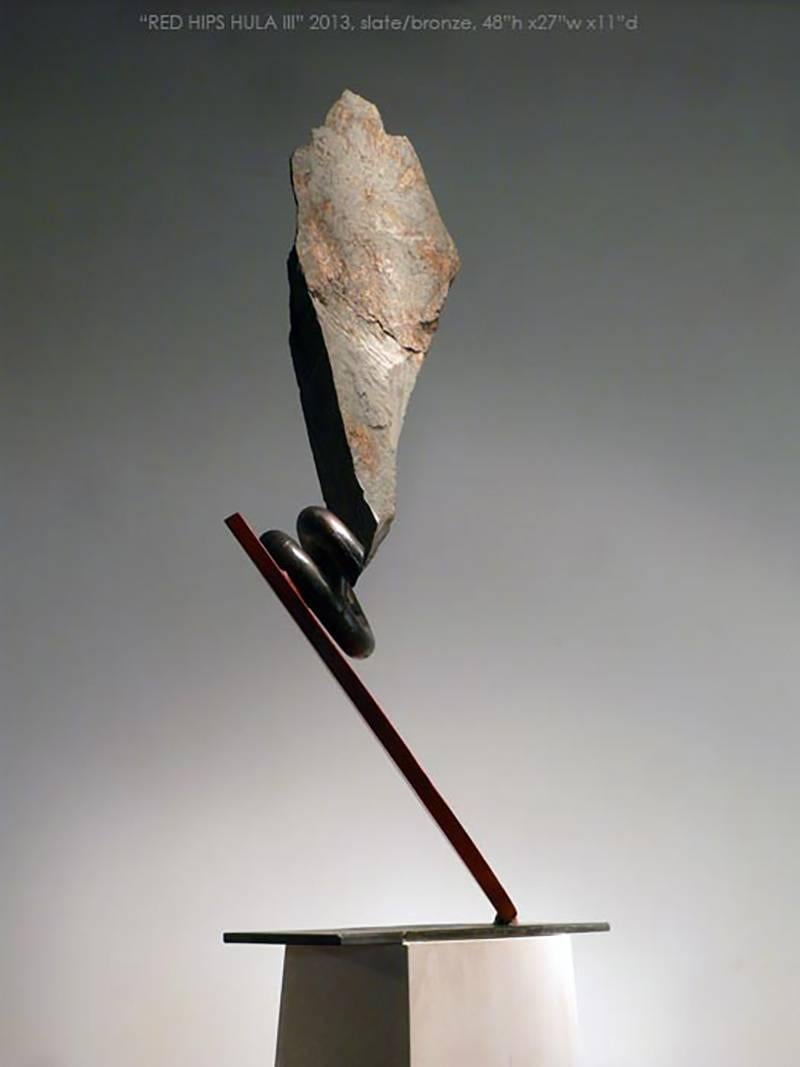 John Van Alstine - Red Hips Hula III, Sculpture 2013 For Sale 3