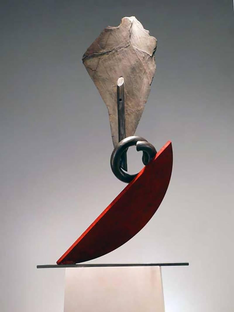 John Van Alstine - Red Hips Hula III, Sculpture 2013 For Sale 4