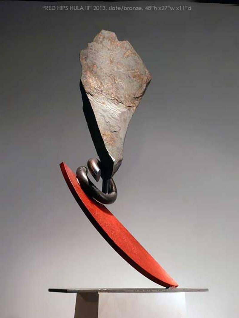 John Van Alstine - Red Hips Hula III, Sculpture 2013 For Sale 6