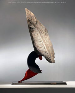 John Van Alstine - Rockslide '22, sculpture 2022