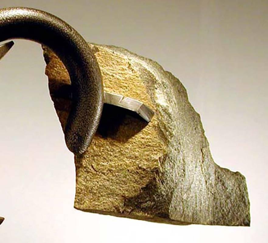 John Van Alstine - Paesaggio della montagna rotonda III, scultura 2015 in vendita 4