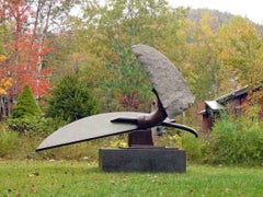 John Van Alstine – Runde Berglandschaft, Skulptur 2001