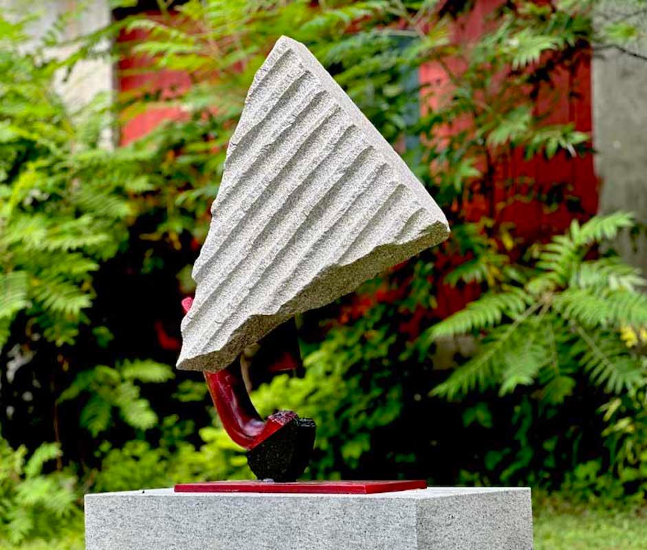 John Van Alstine, Sagitta (Link), Sculpture 2021