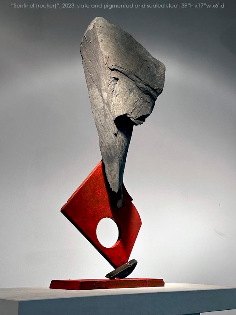 John Van Alstine, Sentinel (Schaukeler), Skulptur 2023