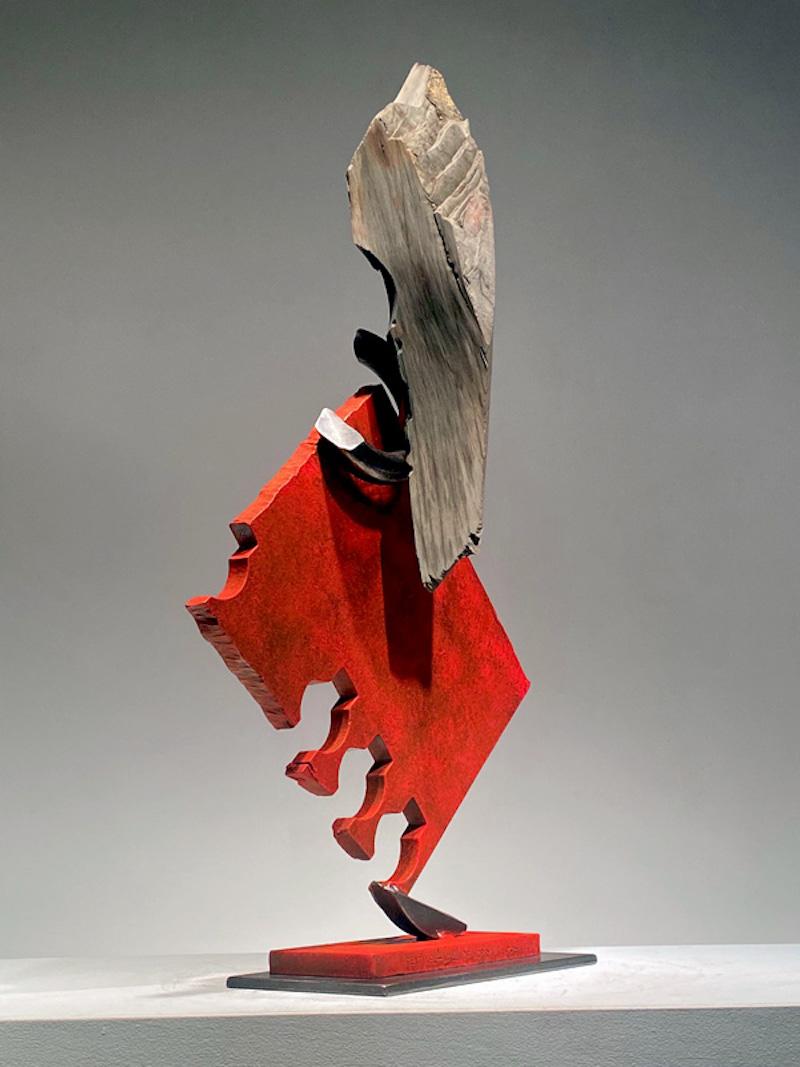 John Van Alstine, Sentinella (muro della preoccupazione), scultura 2022. in vendita 2