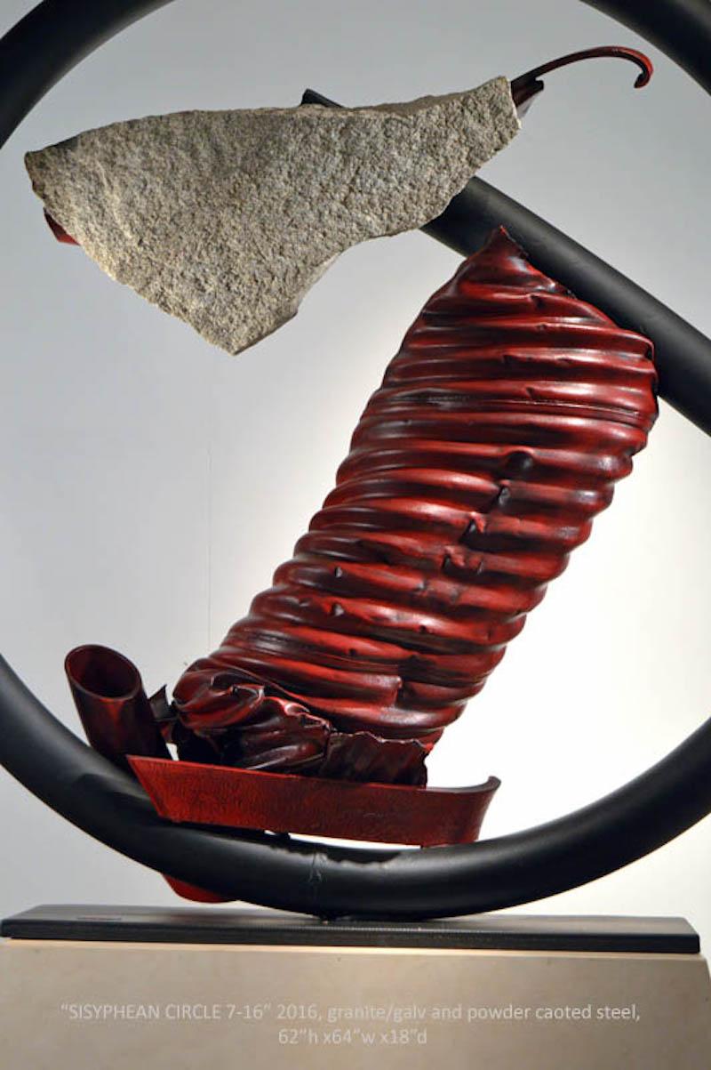 John Van Alstine, CÍRCULO SISIFÉICO 7-16, Escultura 2016 en venta 1