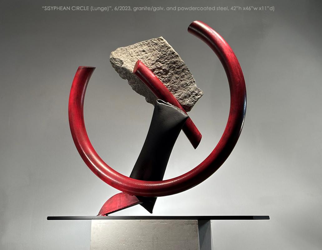 John Van Alstine, Círculo de Sísifo (Estocada), Escultura 2023 en venta 1