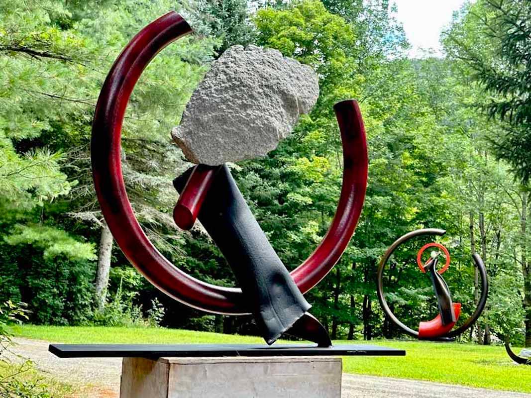John Van Alstine, Sisyphean Circle (Lunge), Sculpture 2023 For Sale 3