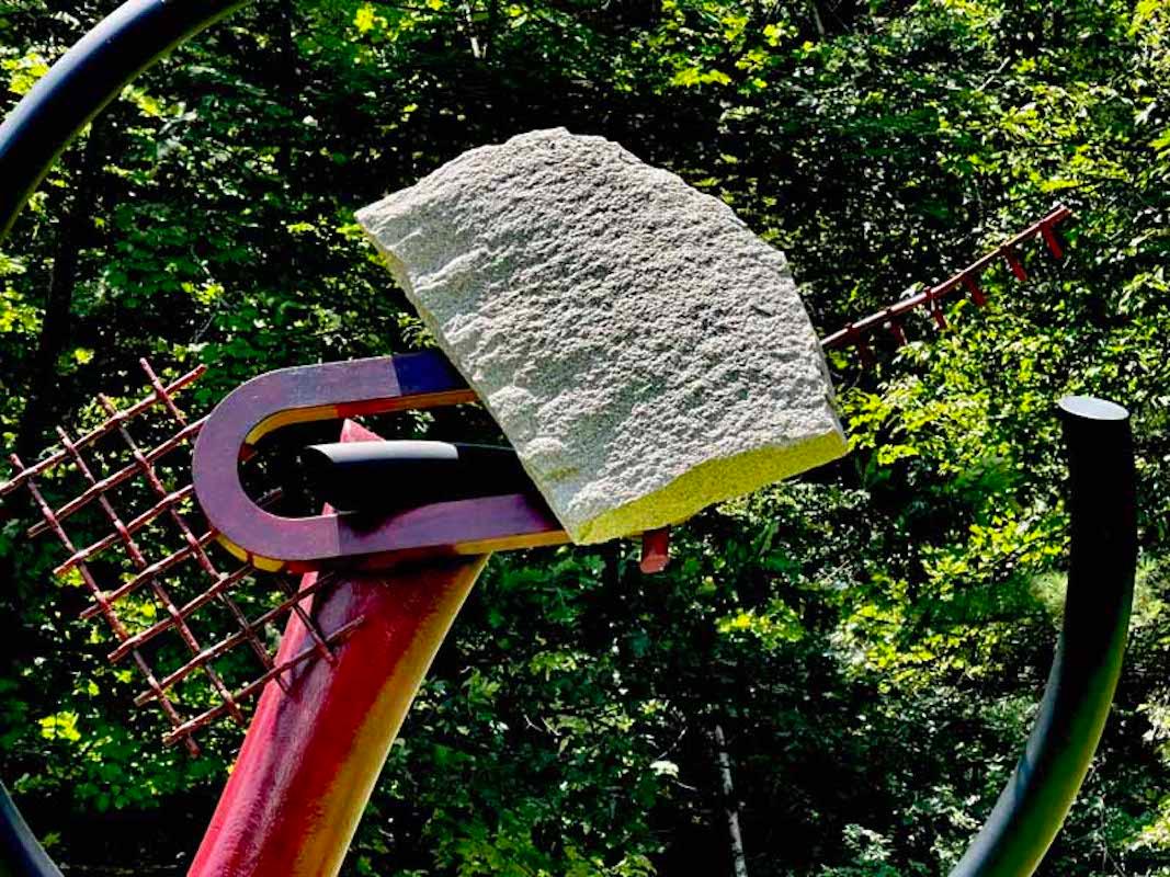 John Van Alstine, Círculo de Sísifo (Tamiz), Escultura 2023 en venta 1