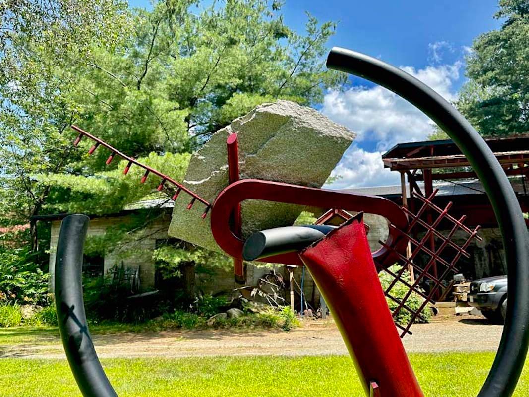 John Van Alstine, Sisyphean Circle (Sieve), Sculpture 2023 For Sale 2