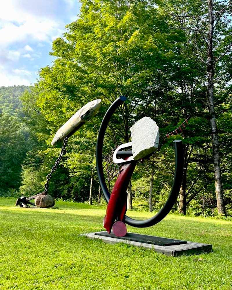 John Van Alstine, Círculo de Sísifo (Tamiz), Escultura 2023 en venta 3