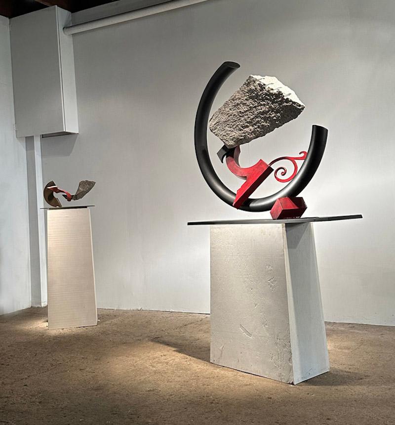 John Van Alstine, Sisyphean Circle (Twirl IV), Sculpture 2023 For Sale 2