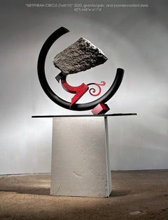 John Van Alstine, cercle symétrique ( tourbillon IV), sculpture 2023