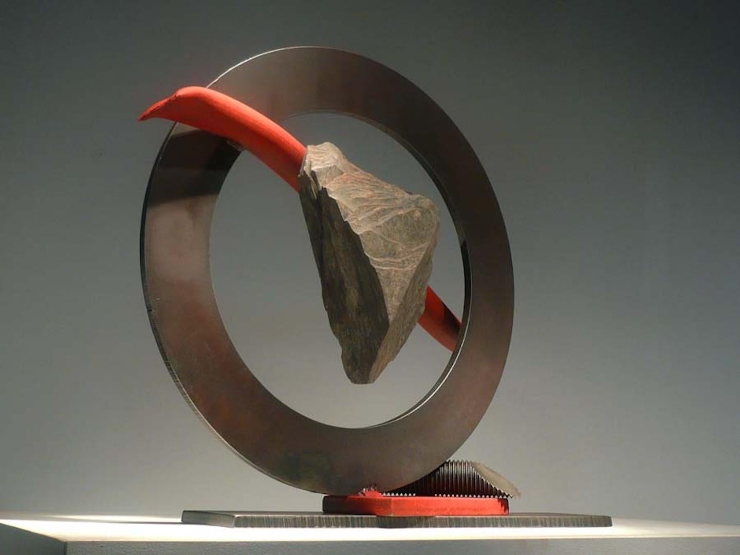 John Van Alstine – Sisyphean Circle XLIV, Skulptur 2010 im Angebot 1