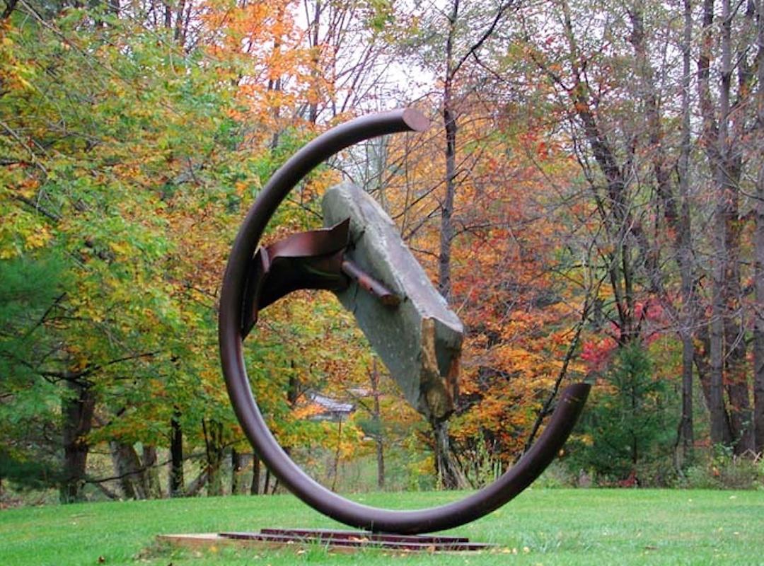 John Van Alstine – Sisyphean Circle XXV, Skulptur 2007 im Angebot 1