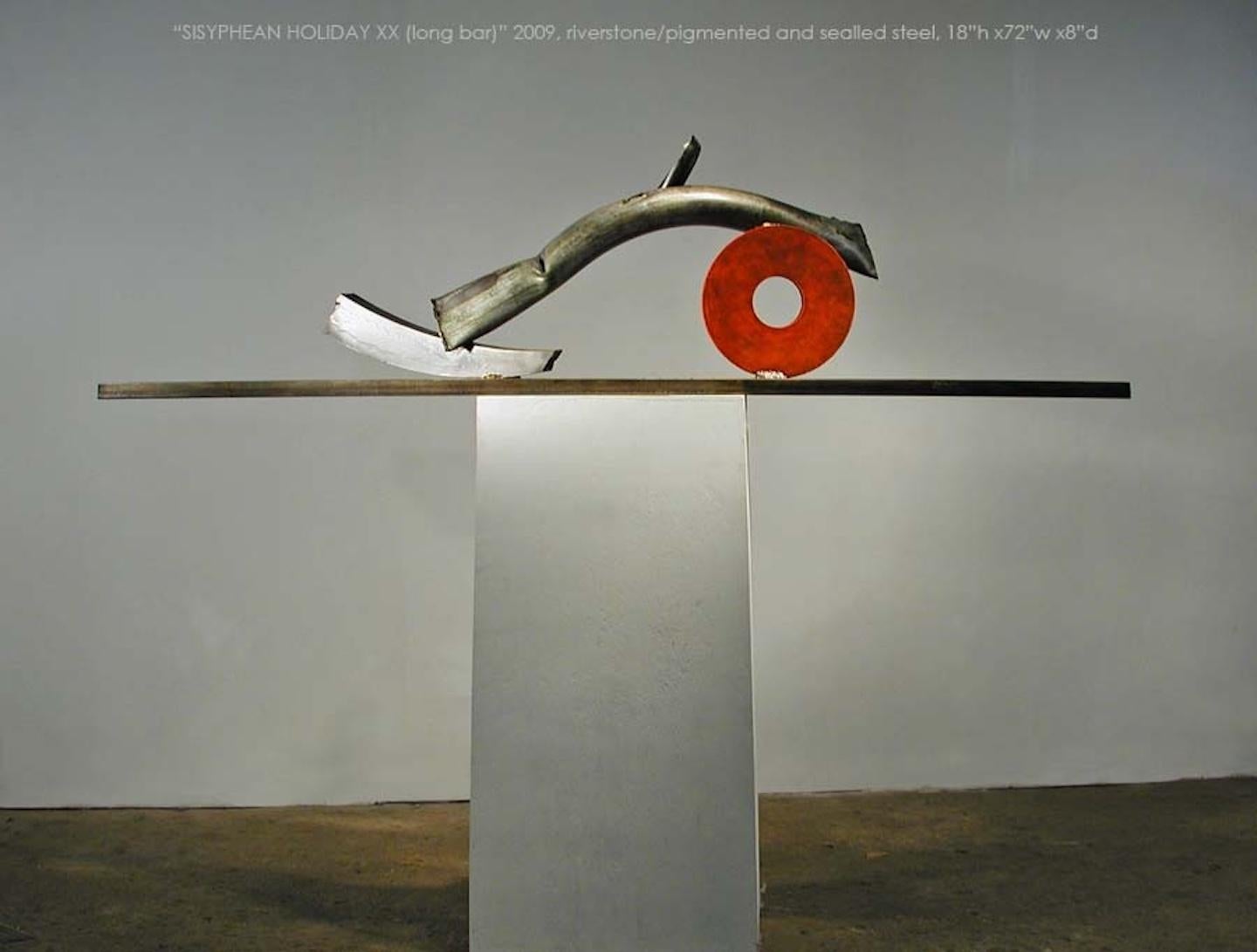 John Van Alstine - Sisyphean Holiday XX (Bar long), sculpture 2007