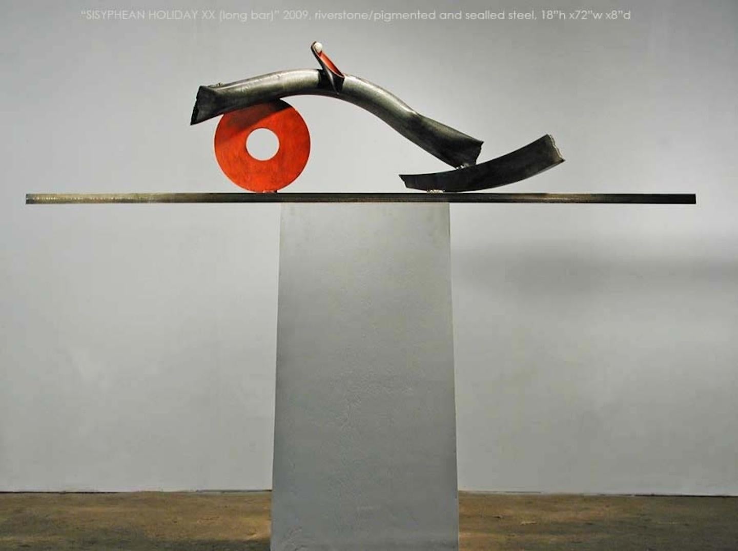 John Van Alstine - Sisyphean Holiday XX (Long Bar), Scultura 2007 in vendita 5