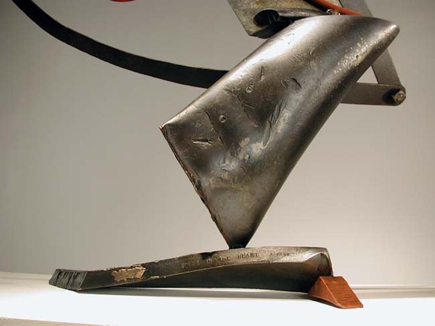 John Van Alstine - Piedra en el corazón, Escultura 2007 en venta 2