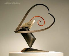 John Van Alstine – Stein im Herzen, Skulptur 2007