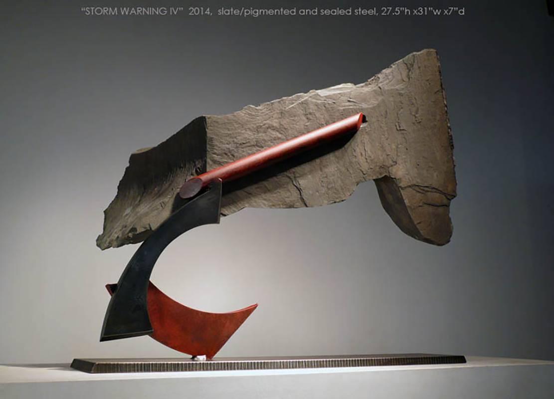 John Van Alstine - Aviso de tormenta IV, Escultura 2014 en venta 1