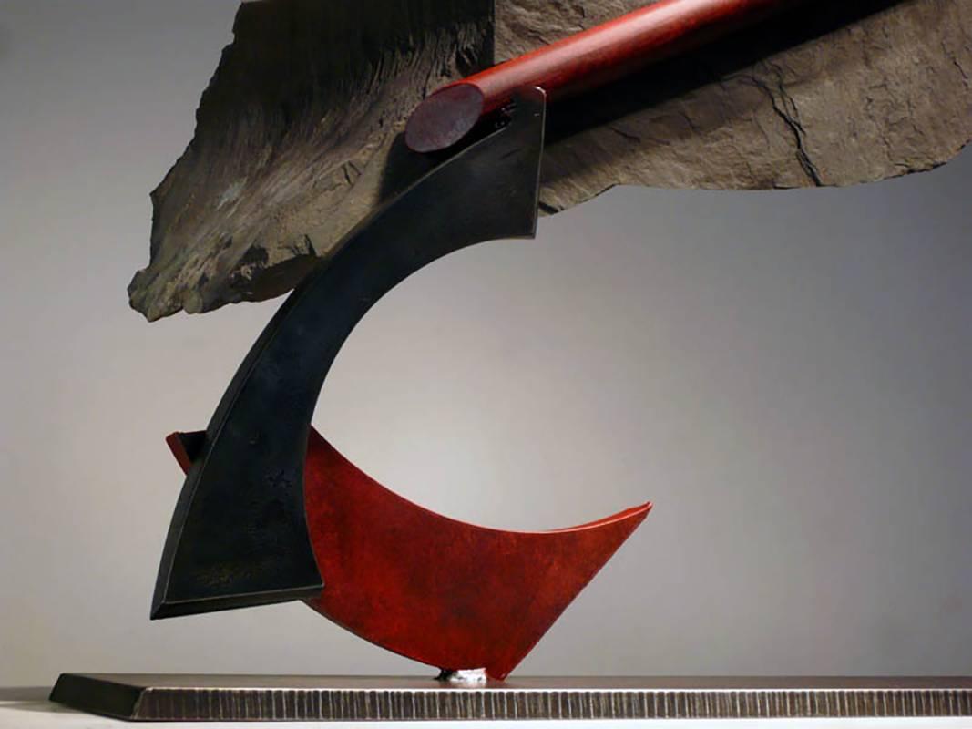 John Van Alstine - Aviso de tormenta IV, Escultura 2014 en venta 2