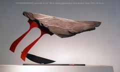 John Van Alstine - Stormwarning V (Red Rain 3.14), Sculpture 2015