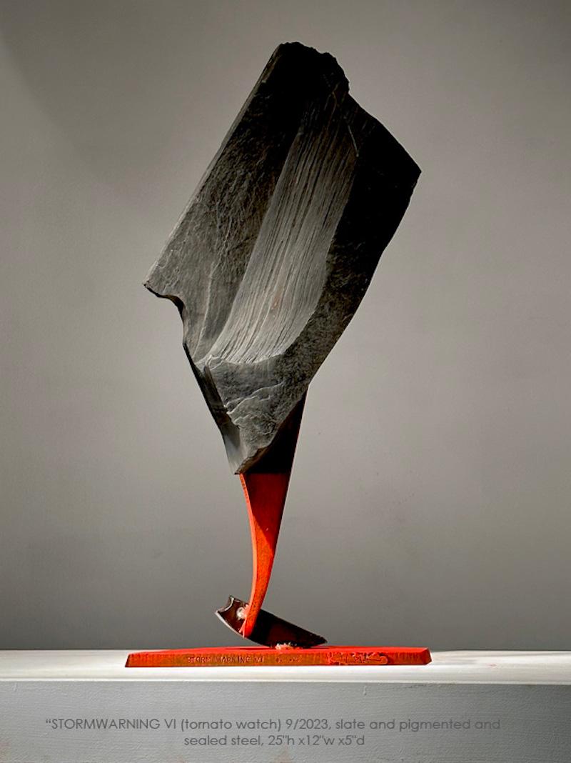 John Van Alstine, Avis de tempête VI, Sculpture 2023