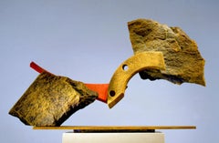 John Van Alstine, TWIN TUMBLE, Sculpture 2001