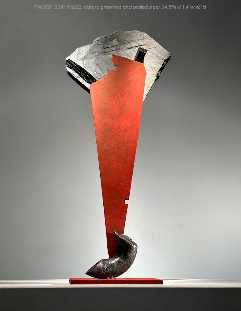 John Van Alstine, Twister '23 II, Sculpture 2023 For Sale 1