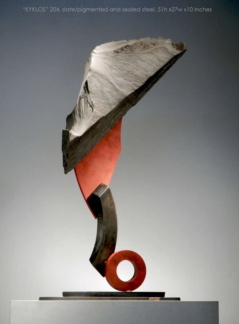 John Van Alstine Abstract Sculpture - Kyklos