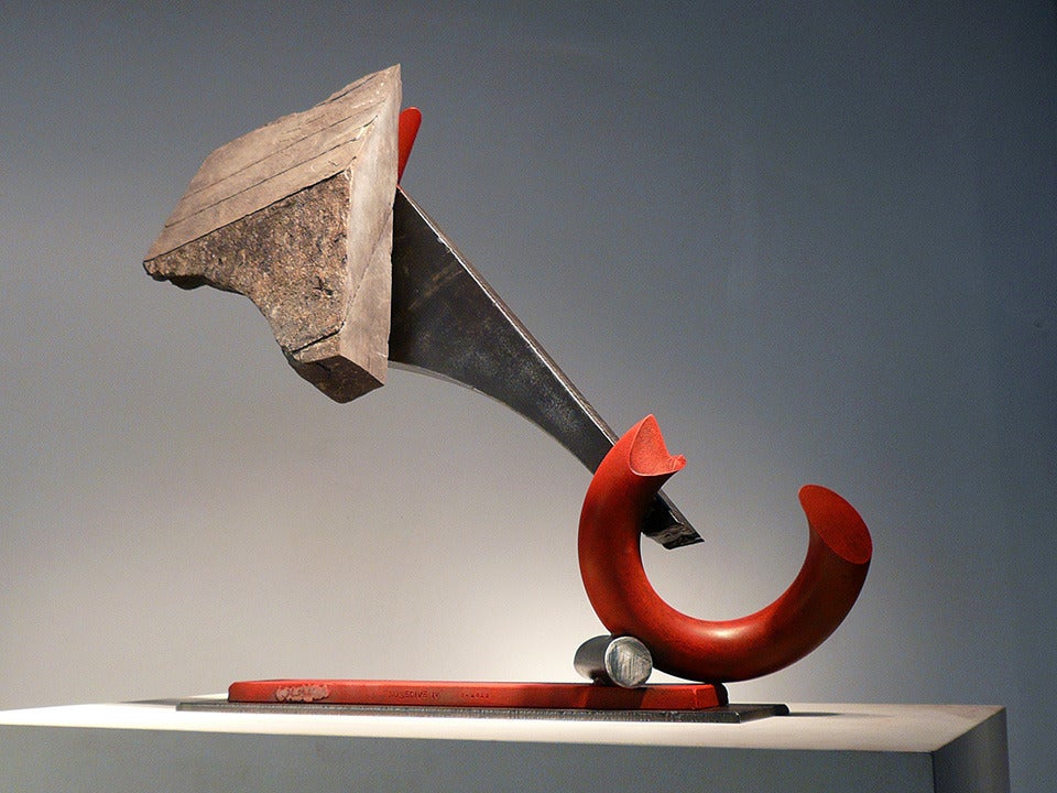 John Van Alstine Abstract Sculpture - Nosedive IV