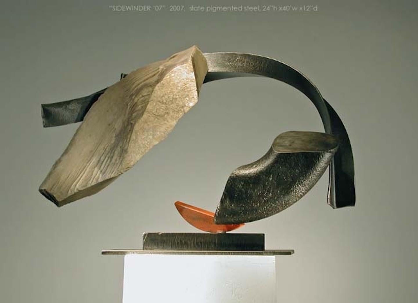 John Van Alstine Abstract Sculpture - Sidewinder '07