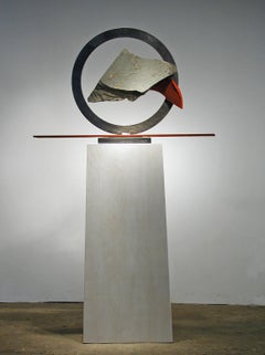 ""Sisyphean Circle Beijing Series XXXII"", Industrielle abstrakte Skulptur