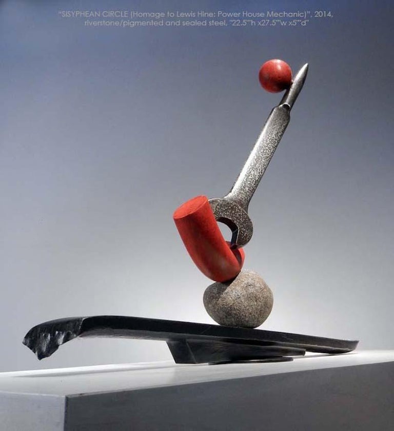 John Van Alstine Sisyphean Circle Homage to Lewis Hine Power House