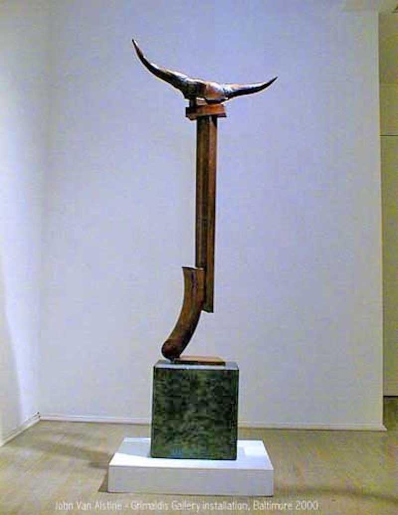 Trophy Column - Art by John Van Alstine
