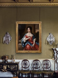 Portrait of Lady Elizabeth Bertie Willoughby, Inscribed 1692, From Wytham Abbey